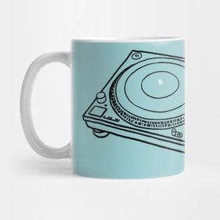 Legendary hip hop turntable Mug